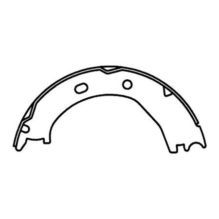Centric Centric Premium Parking Brake Shoes, Centric Parts 111.08520 111.0852